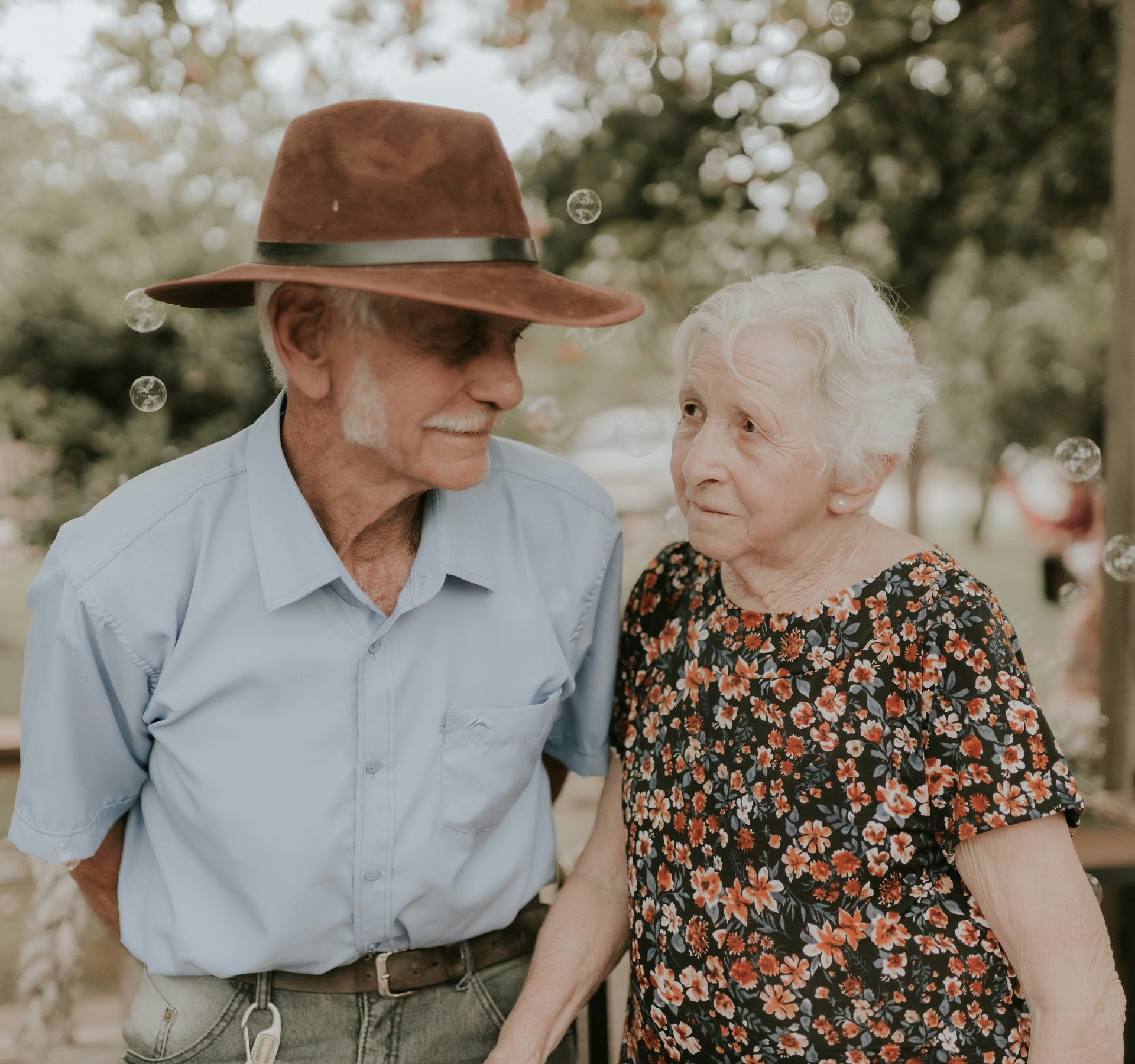 Seniors at a community book club